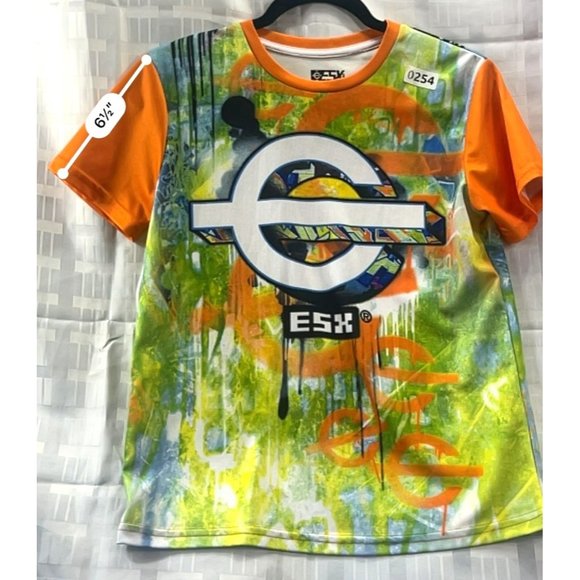 ESPORTS GAMING GEAR, BOY SHIRT, SHORT sleeve, SIZE 14-16, MULTI COLOR - Picture 6 of 8